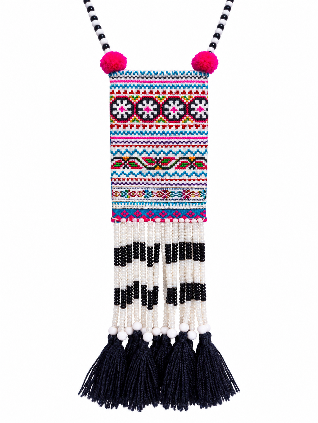 KIRA - Colorful Embroided Necklace
