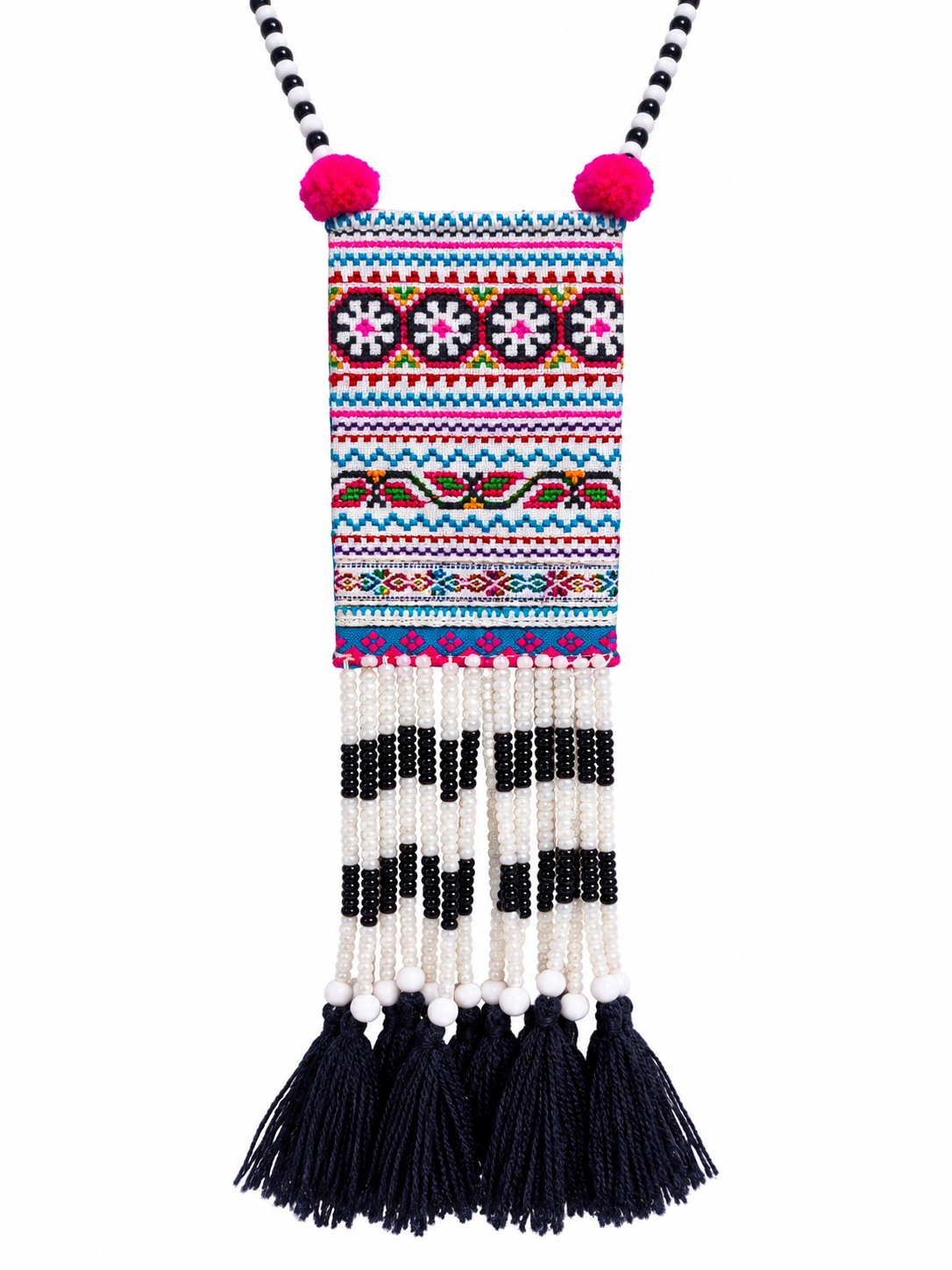 KIRA - Colorful Embroided Necklace