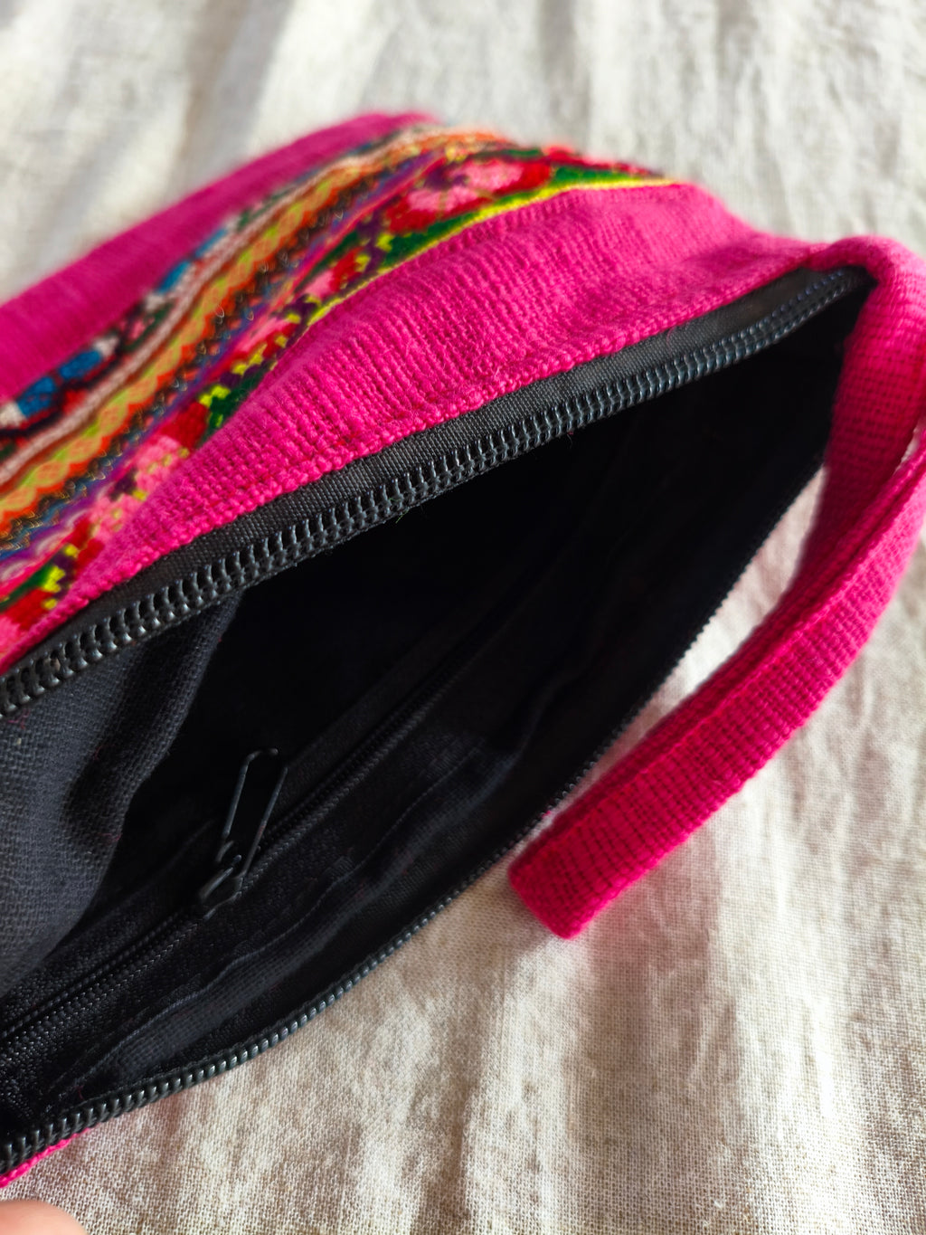 AMBIKA - Colorful Embroidered Ethnic Clutch Bag - Size M