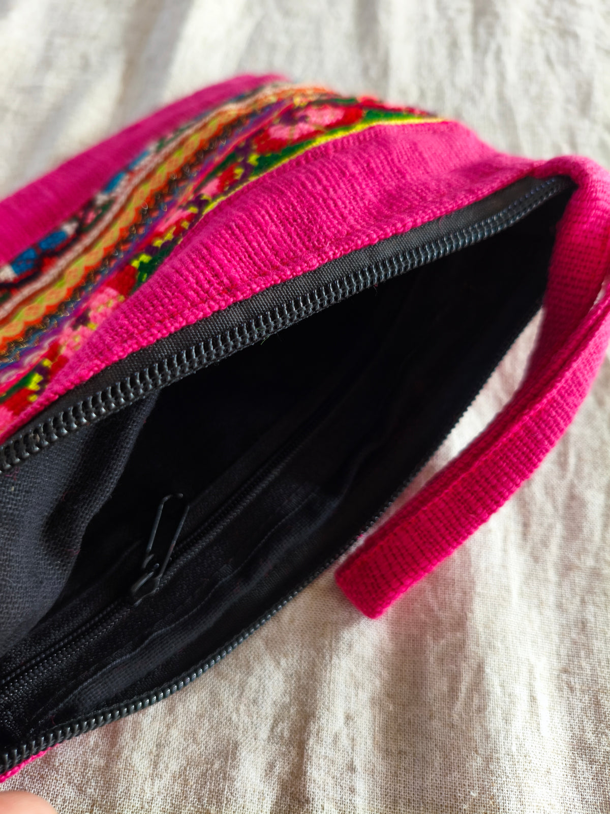 AMBIKA - Colorful Embroidered Ethnic Clutch Bag - Size M
