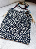 STARS - Elegant Embroided Bag - Unique Handcraft - Hmong Thaïland