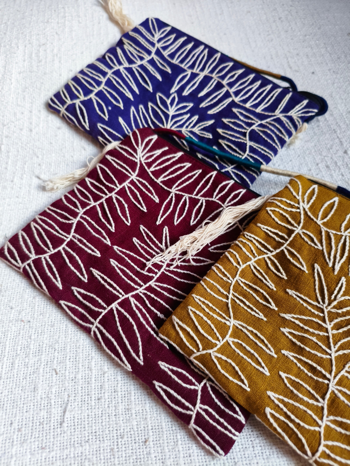 BOTANIC - Finest Embroidered Bag - Hmong Thailand