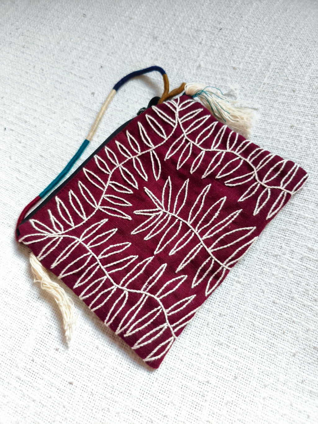 BOTANIC - Finest Embroidered Bag - Hmong Thailand