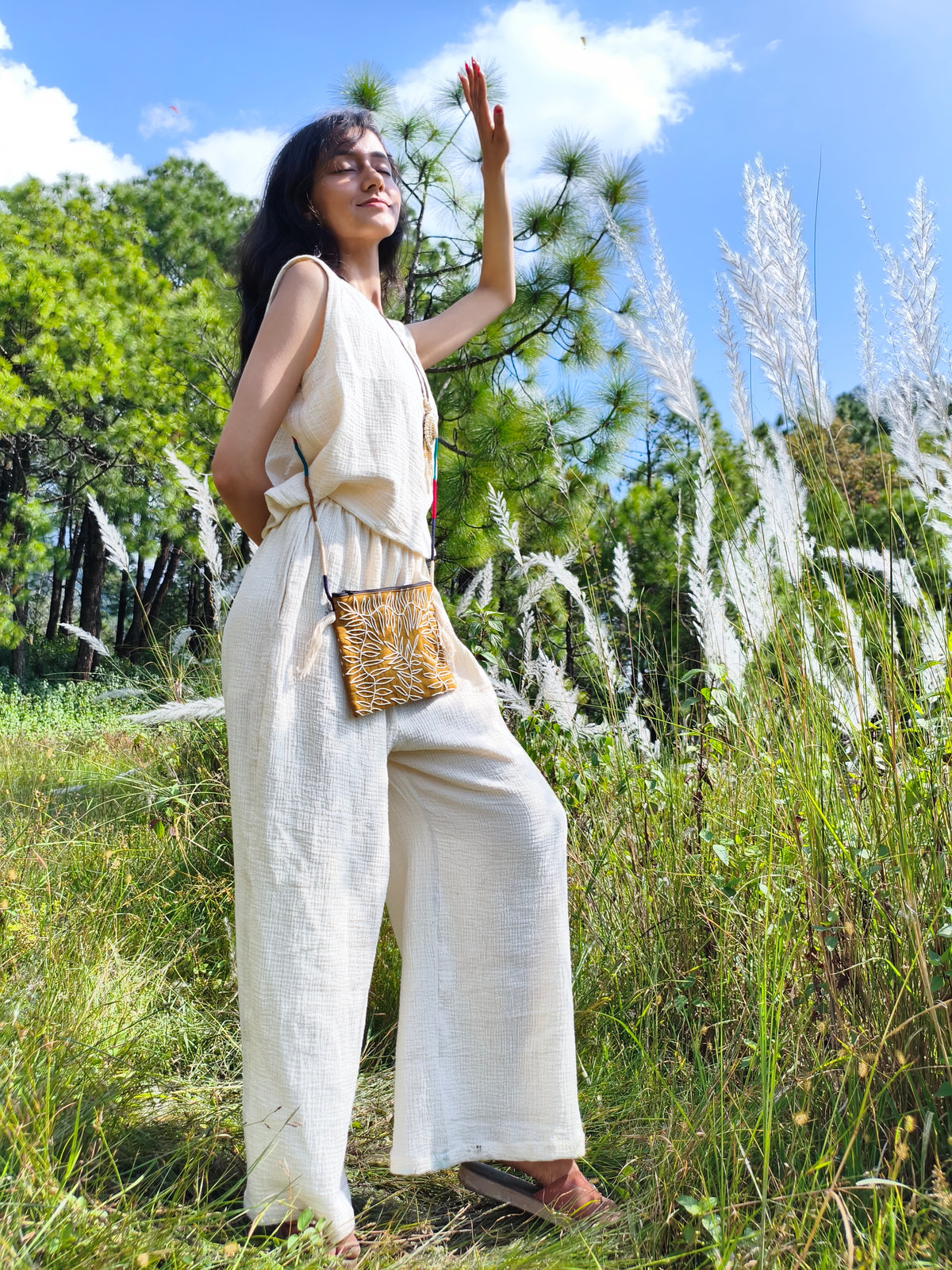 BOTANIC - Finest Embroidered Bag - Hmong Thailand