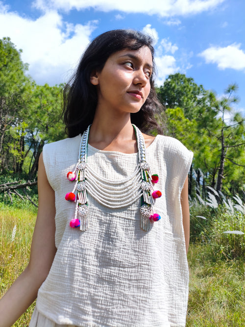 KARUNA - Collier traditionnel Hmong