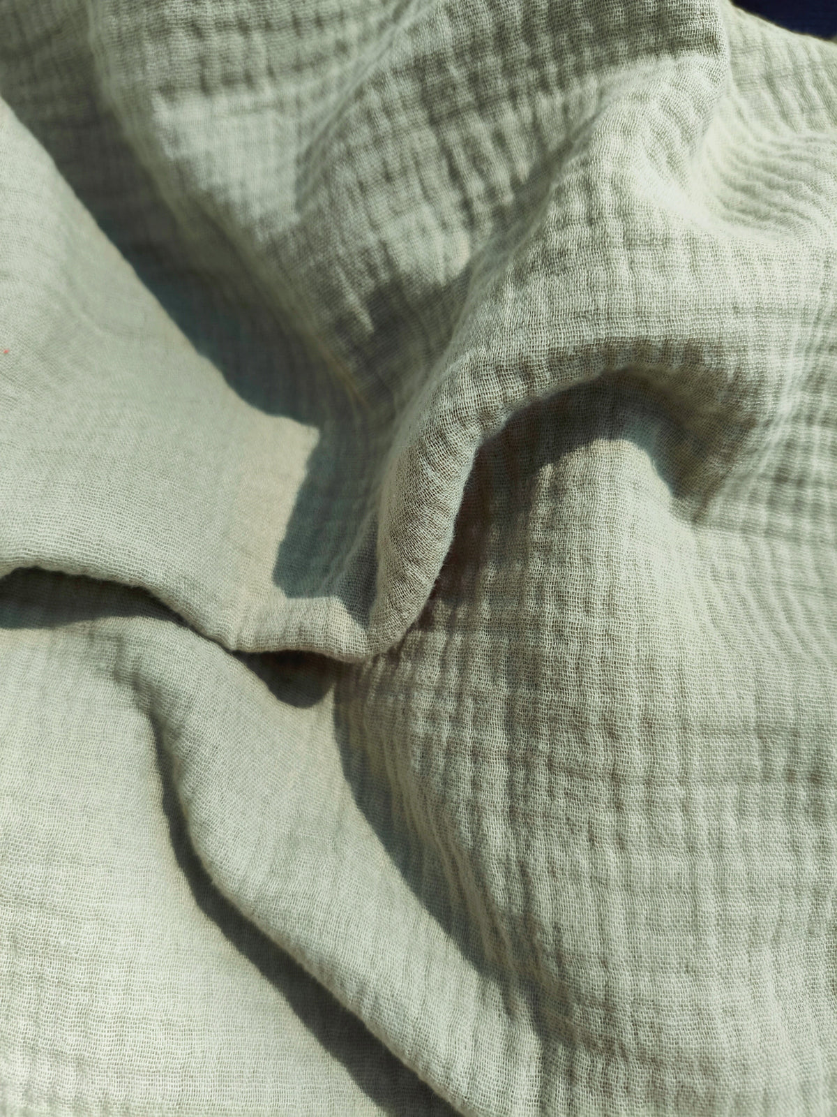 MAUNA - Blouse - Double Gauze - Sage Green