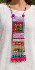 KIRA - Colorful Embroided Necklace