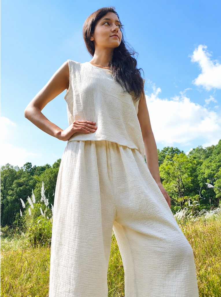 ATMA - Sleeveless Blouse - Organic cotton
